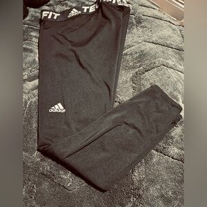Adidas Kids Black Joggers